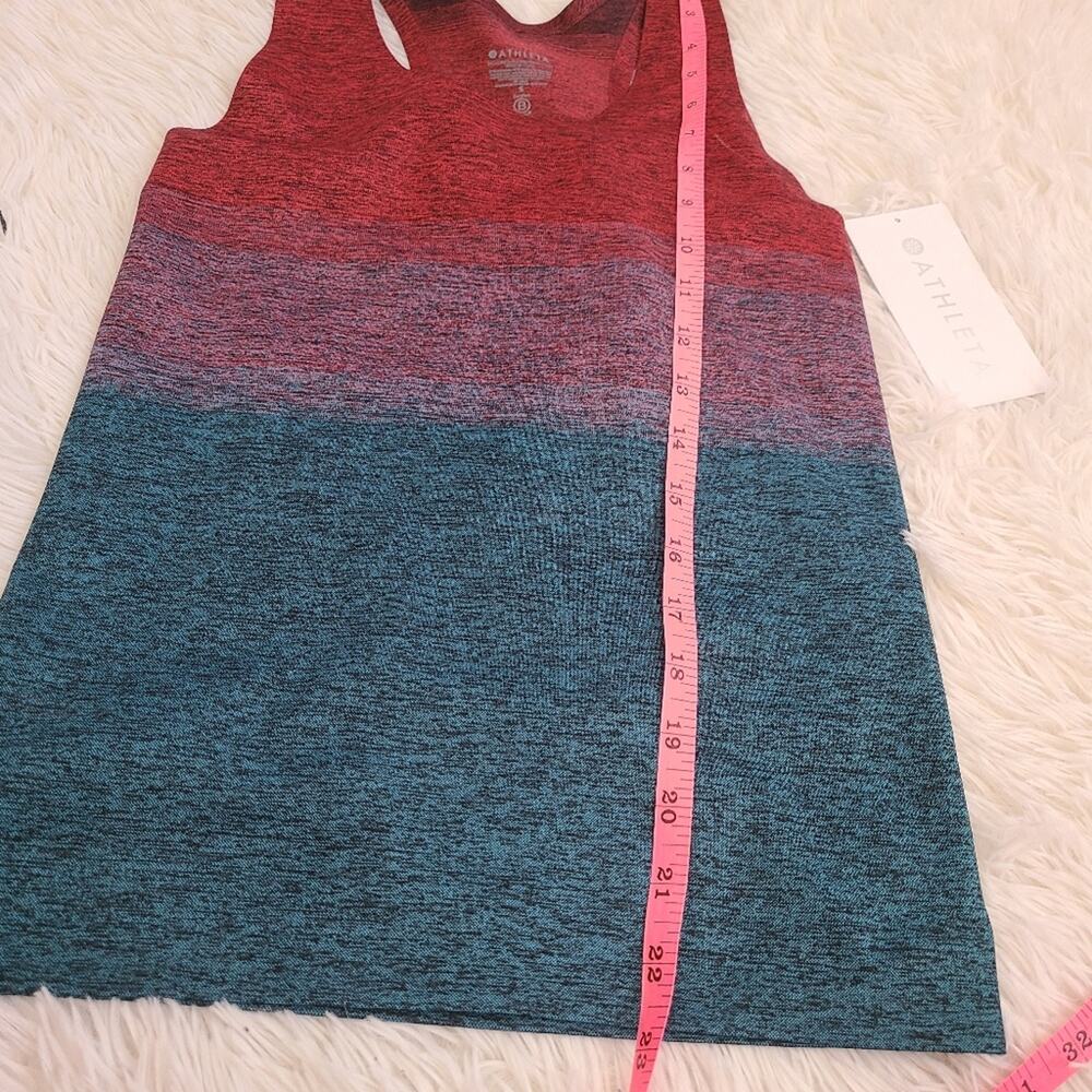 Athleta Relay Gradient Ombre Tank Top NWT Size Small - Picture 9 of 11